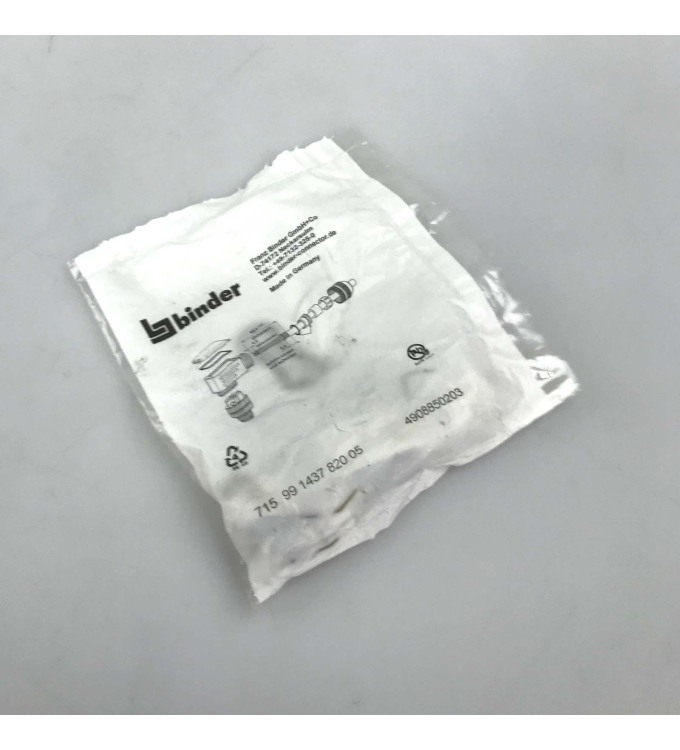 binder Winkelstecker 715 99-1437-820-05 OVP