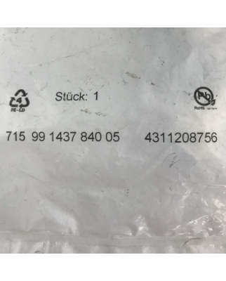 binder Stecker 715 99-1437-840-05 OVP