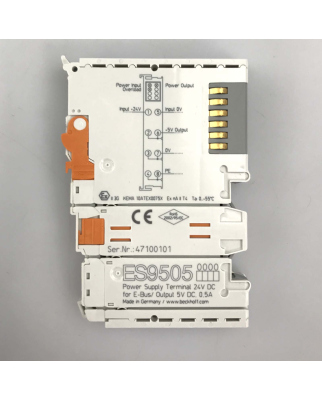 Beckhoff Netzteilklemme ES9505 GEB