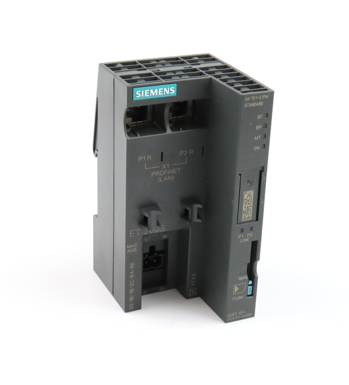 Simatic S7 ET200S IM151-3 PN 6ES7 151-3AA23-0AB0 FS:06/FW:V7.0.3 GEB