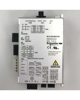 Schneider Electric/Berger Lahr Antriebsverstärker BLP14AU80S100 GEB