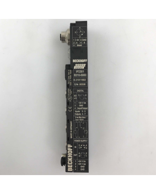Beckhoff 4-Kanal-Digital I/O IP2301-B310 GEB