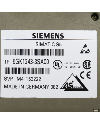 Simatic SINEC CP2433 6GK1243-3SA00 GEB