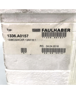 Faulhaber DC-Micromotor 1336C024CXR 1336.A0157 (2Stk.) OVP