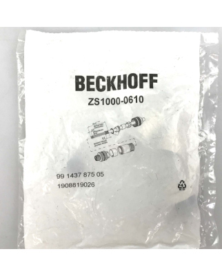 Beckhoff Stecker ZS1000-0610 OVP