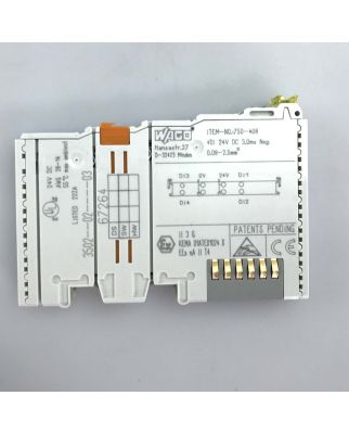 WAGO 4-Kanal-Digitaleingang 750-408 (10Stk.) OVP