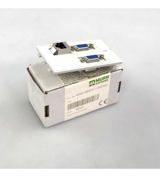 MURR ELEKTRONIK Datensteckverbindereinsatz 4000-68000-1160000 OVP