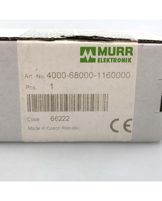 MURR ELEKTRONIK Datensteckverbindereinsatz 4000-68000-1160000 OVP