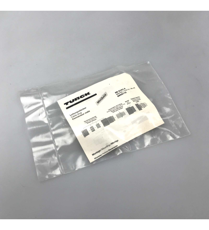 Turck Leitungsstecker HS 5131-0 6902710 OVP