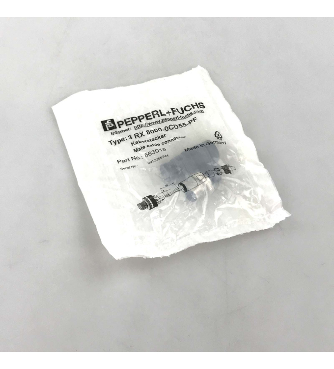 Pepperl+Fuchs Kabelstecker 3RX8000-0CD55-PF 563015 OVP