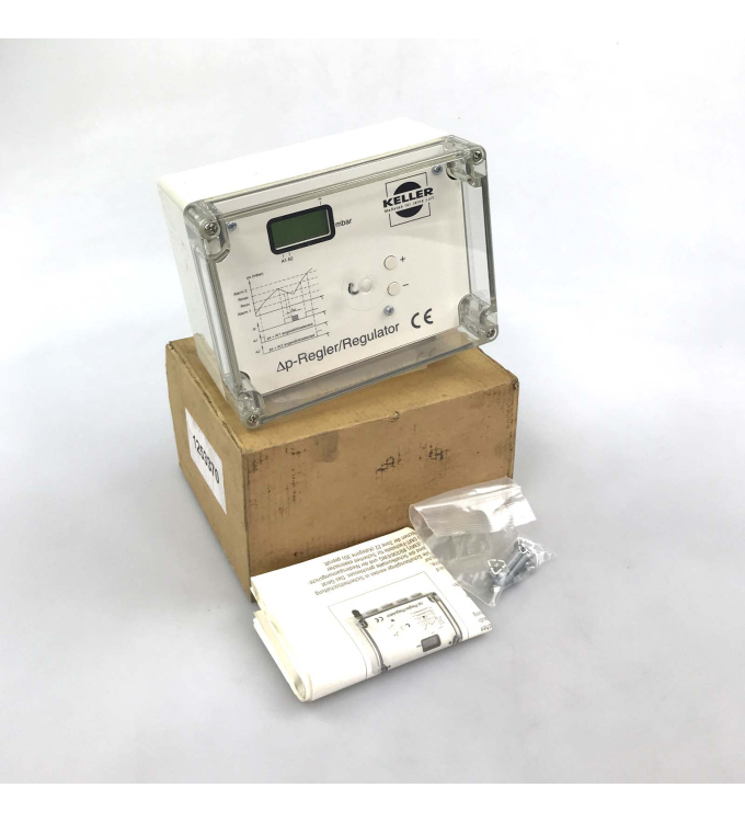 Keller Lufttechnik GmbH Differenzdruck-Regler 8340051.0000 9505300228 25/50mbar OVP