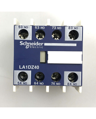 Schneider Electric Hilfskontaktblock LA1DZ40 023653 OVP