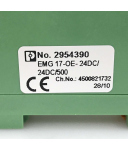 Phoenix Contact Solid-State-Relaismodul EMG 17-OE-24DC/24DC/500 2954390 NOV