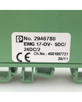 Phoenix Contact Solid-State-Relaismodul EMG 17-OV-5DC/24DC/2 2946780 NOV