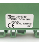 Phoenix Contact Solid-State-Relaismodul EMG 17-OV-5DC/24DC/2 2946780 NOV