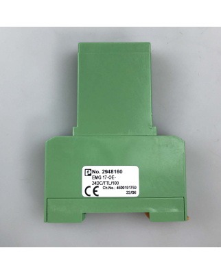 Phoenix Contact Solid-State-Relaismodul EMG 17-OE-24DC/TTL/100 2948160 NOV
