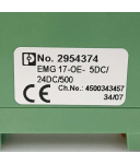 Phoenix Contact Solid-State-Relaismodul EMG 17-OE-5DC/24DC/500 2954374 NOV