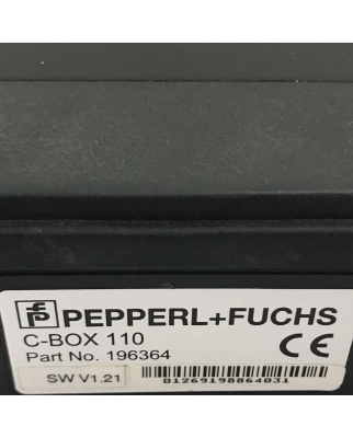 Pepperl+Fuchs Visolux Anschlussbox C-BOX 110 196364 GEB
