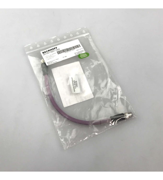 Beckhoff PROFIBUS-Leitung ZK1031-6251-1003 0,3m OVP