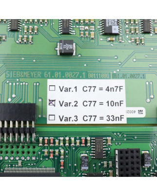 EST Technologie Servo Verstärker CNC61 61.50.15.CB.B3 GEB