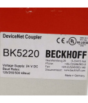 Beckhoff DeviceNet-Buskoppler BK5220 OVP