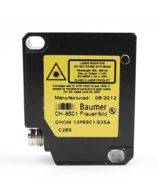 Baumer electric Reflexions-Lichttaster OHDM 13P6901/S35A OVP