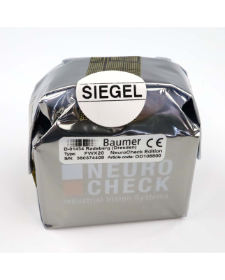 NeuroCheck/Baumer Industriekamera FWX20 OD106800 OVP