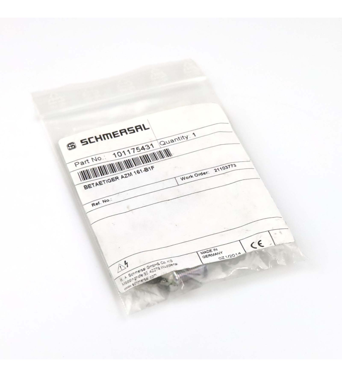 SCHMERSAL Betätiger AZM 161-B1F 101175431 OVP