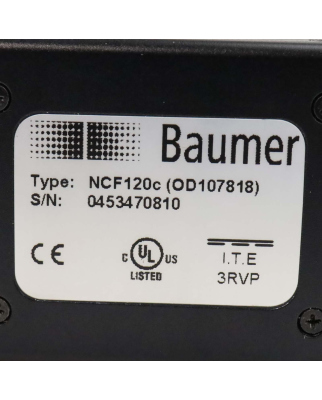 NeuroCheck/Baumer Industriekamera NCF120c OD107818 NOV