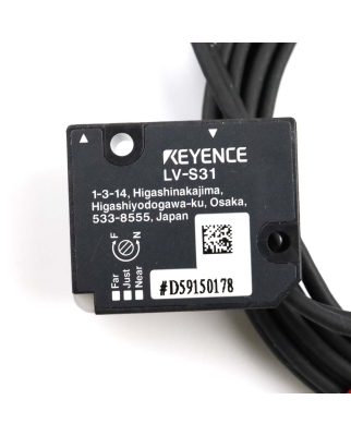 Keyence Sensorkopf LV-S31 OVP