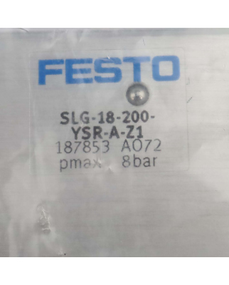 Festo Linearantrieb SLG-18-200-YSR-A-Z1 187853 OVP