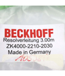 Beckhoff Resolverleitung ZK4000-2210-2030 3m OVP
