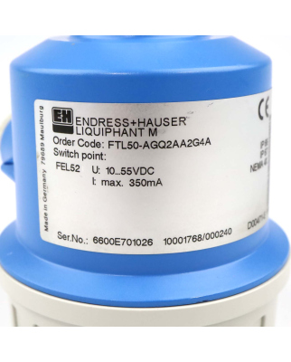Endress+Hauser Liquiphant M FTL50-AGQ2AA2G4A GEB