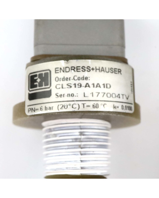 Endress+Hauser Condumax Analoger Leitfähigkeitssensor CLS19-A1A1D GEB