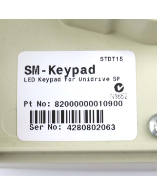 CONTROL TECHNIQUES SM-Keypad STDT15 GEB