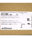 Wöhner Profilklemme 01185 (3Stk.) OVP