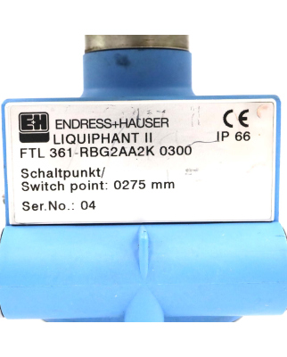 Endress+Hauser Liquiphant FTL361-RBG2AA2K GEB