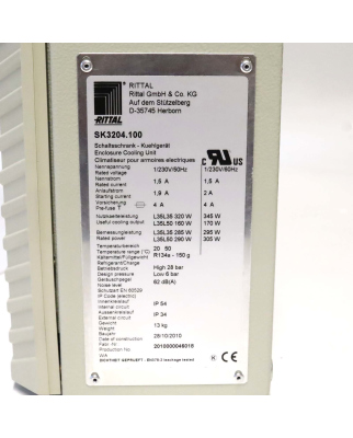 RITTAL Schaltschrank-Kühlgerät SK3204.100 230V OVP