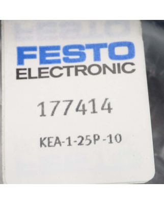 Festo Anschlussleitung KEA-1-25P-10 177414 OVP