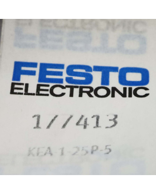 Festo Anschlussleitung KEA-1-25P-5 177413 OVP