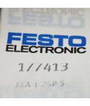 Festo Anschlussleitung KEA-1-25P-5 177413 OVP