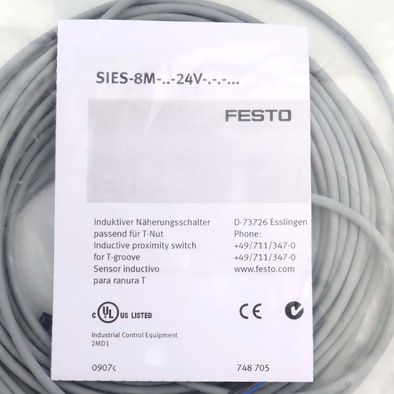 Rs-Online Sensore di prossimità a parallelepipedo Festo rilevamento 1 5