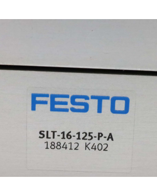 Festo Mini-Schlitten SLT-16-125-P-A 188412 OVP