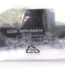 Baumer electric Ultraschall 2-Punkt-Näherungsschalter UZDK 30P6104/S14 10159712 OVP