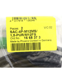 Phoenix Contact Sensor-/Aktor-Kabel SAC-4P-M12MS/ 1,5-PUR/M12FS 1668373 (2Stk.) OVP