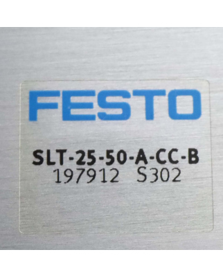 Festo Mini-Schlitten SLT-25-50-A-CC-B 197912 OVP
