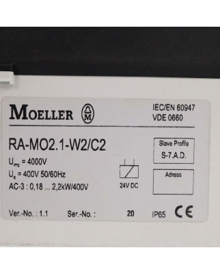 Moeller Wendestarter RA-MO2.1-W2/C2 GEB