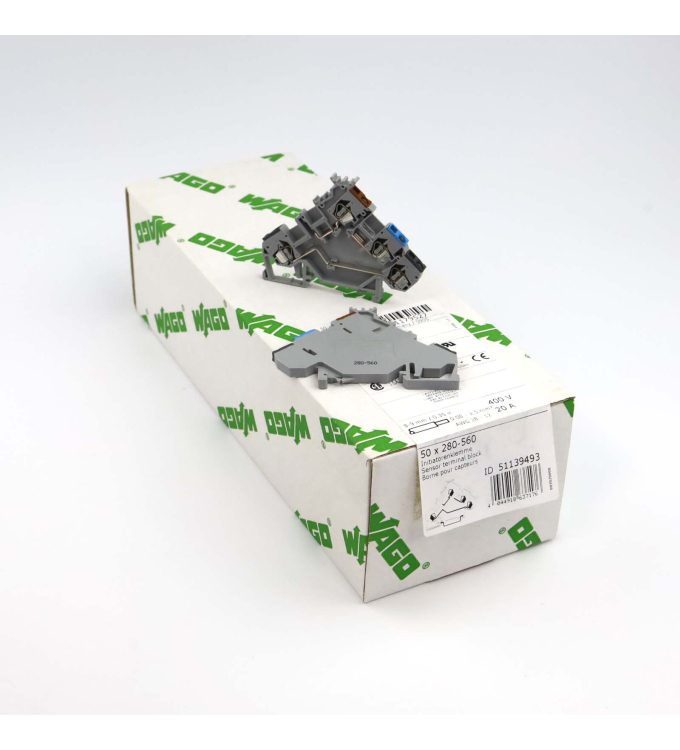 WAGO Initiatorenklemme 280-560 (50Stk.) OVP