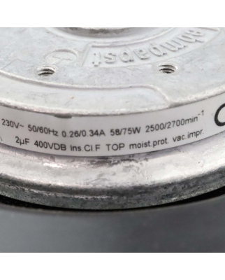 ebm-papst Radialventilator R2E190-AO26-28 230V NOV