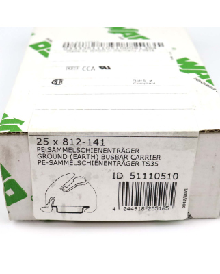 WAGO Sammelschienenträger 812-141 (25Stk.) OVP